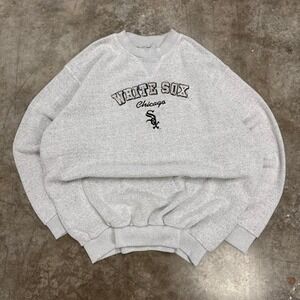 Vintage 90s Chicago White Sox Crewneck Sweatshirt Size XXL